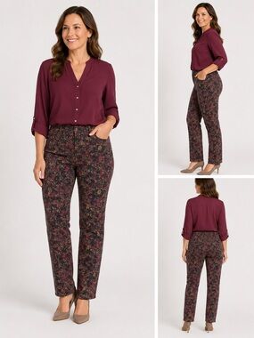 Gloria Vanderbilt jeans fall colors womens size 6